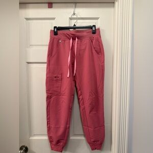 Figs Pink Jogger Scrub Pants